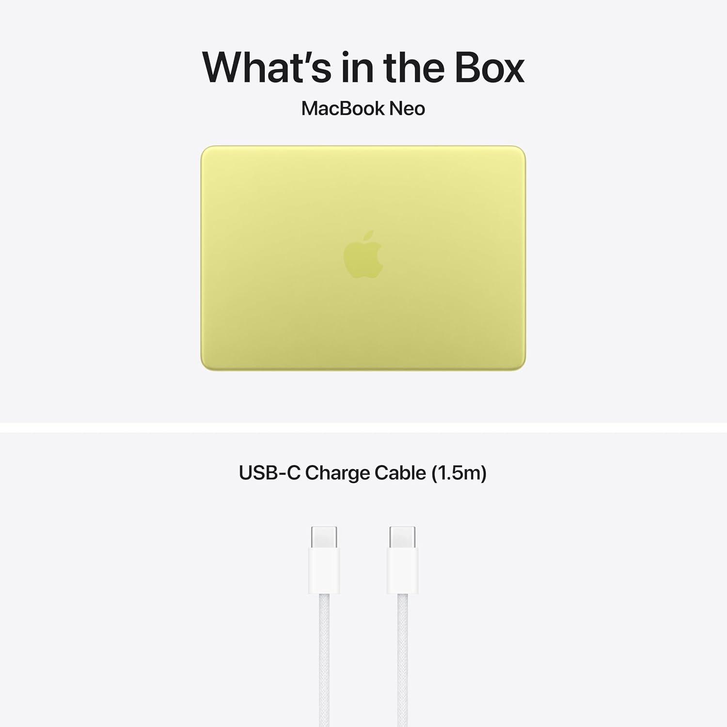 Apple MacBook Neo 13-inch A18 Pro Laptop – 8GB Unified Memory, 512GB SSD, Liquid Retina Display, Touch ID – Citrus (Copy)